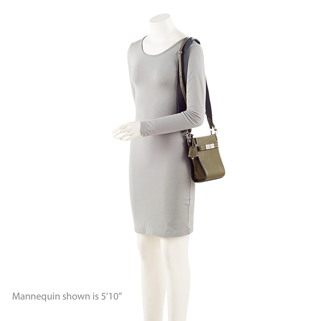 Tory Burch Leather Suede Lee Radziwill Petite Bucket Bag
