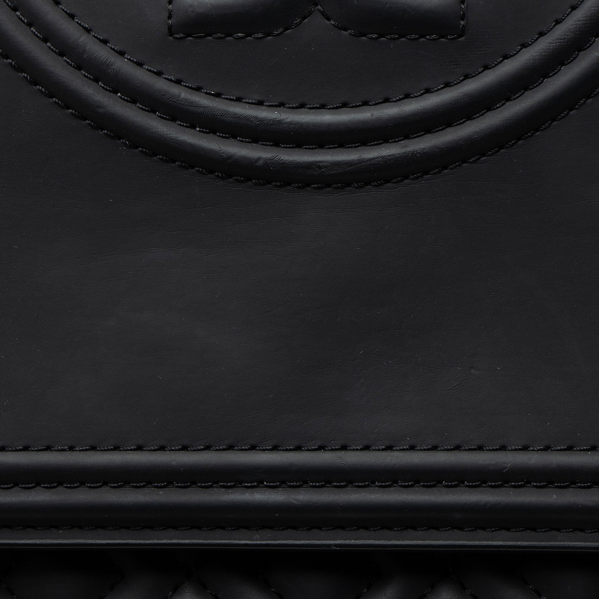 Tory Burch Matte Leather Fleming Medium Shoulder Bag
