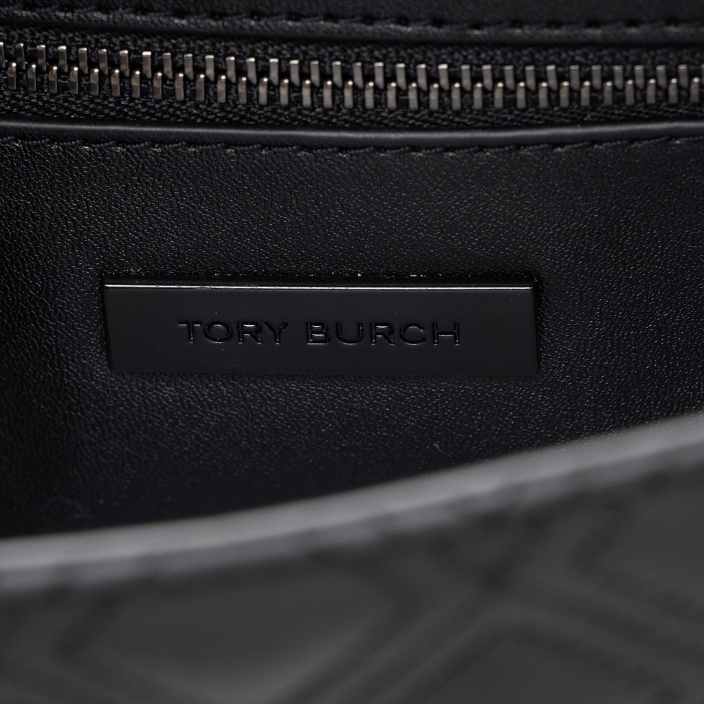 Tory Burch Matte Leather Fleming Small Shoulder Bag