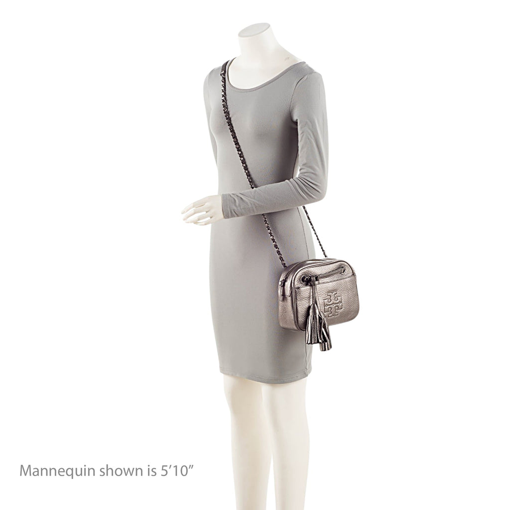 Tory Burch Metallic Leather Thea Chain Crossbody