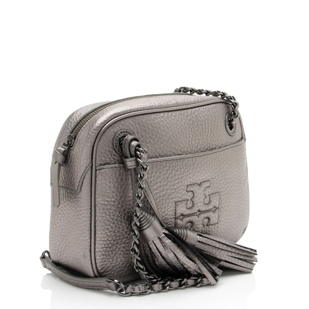 Tory Burch Metallic Leather Thea Chain Crossbody