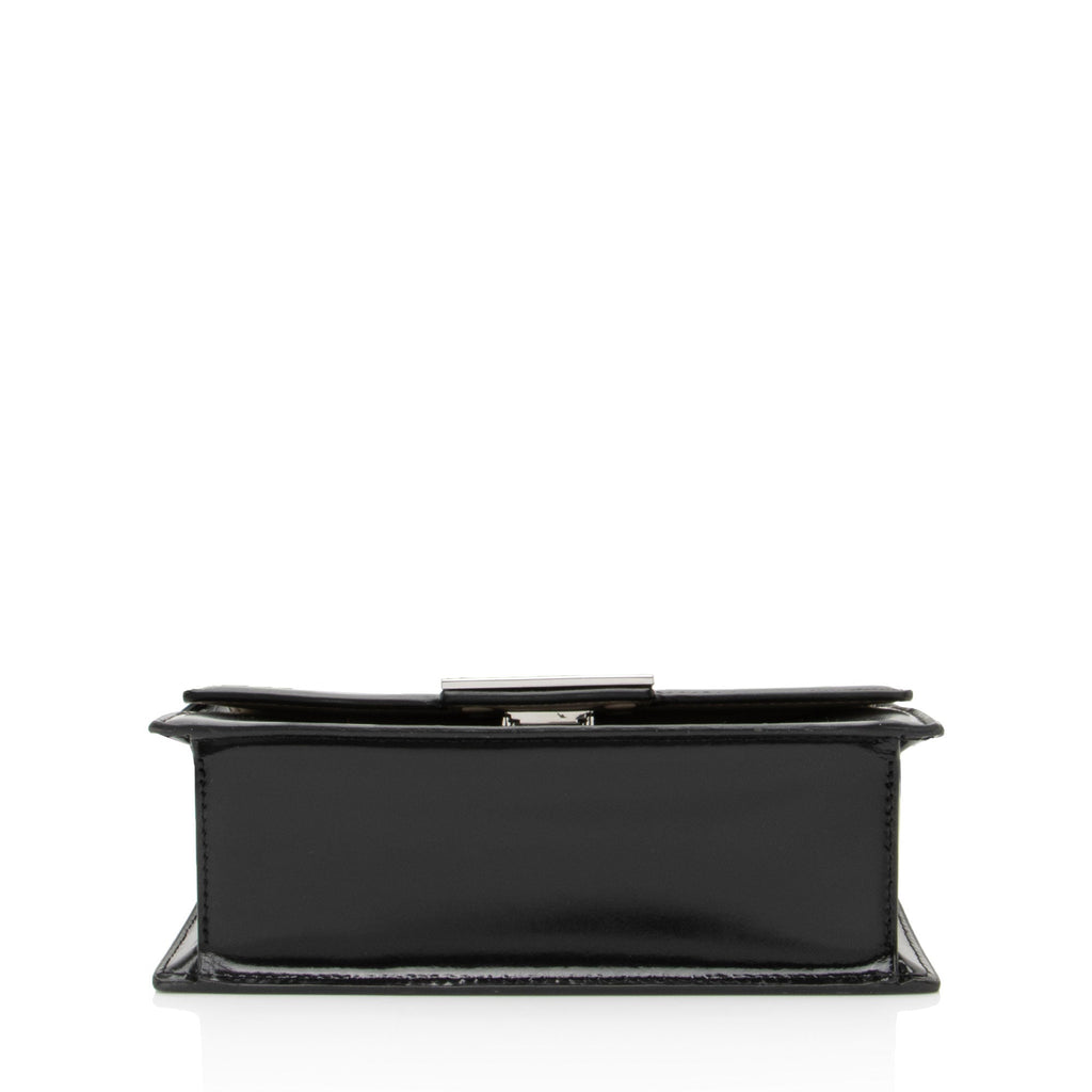 Tory Burch Patent Leather Bon Bon Mini Top Handle