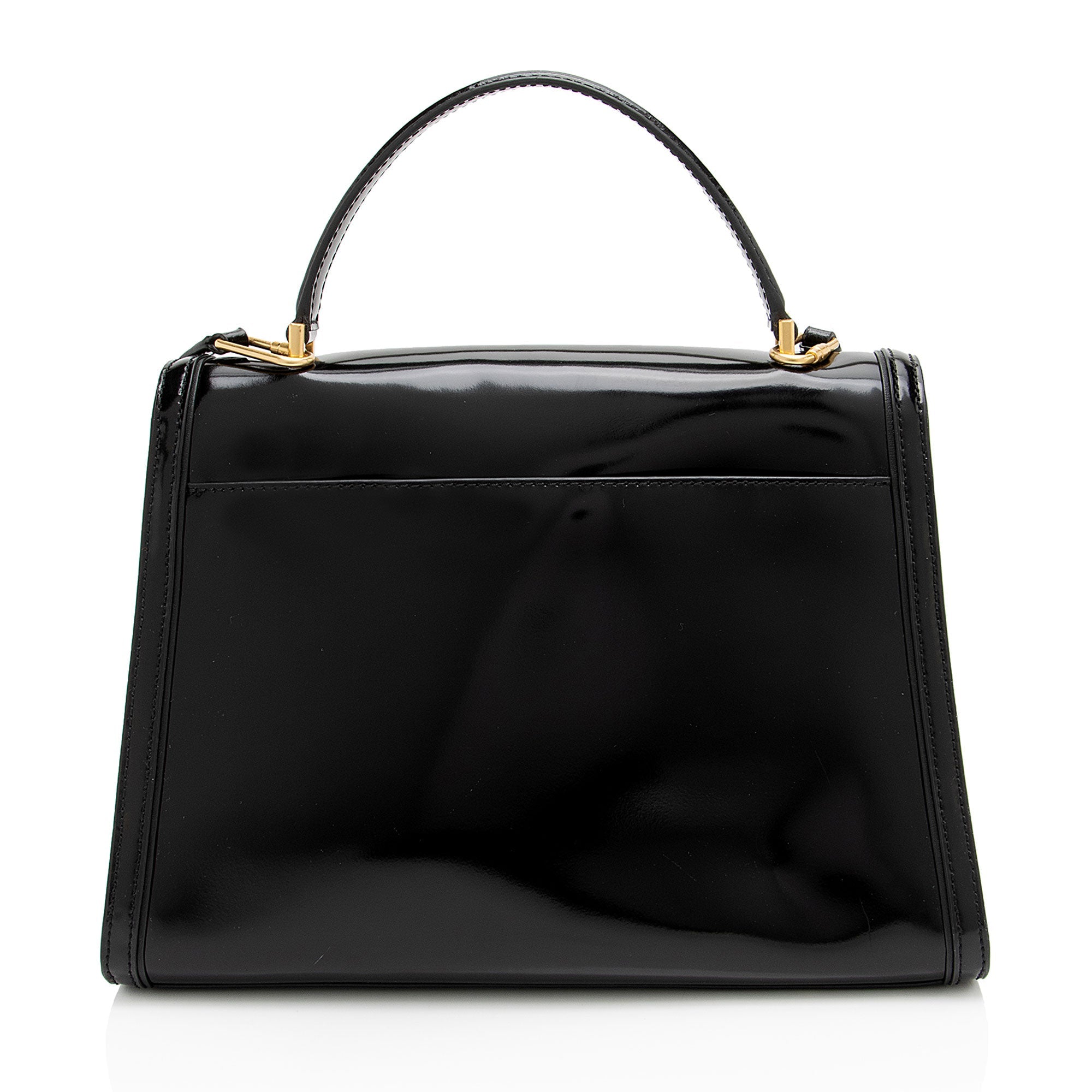 Tory Burch Patent Leather Juliette Top Handle