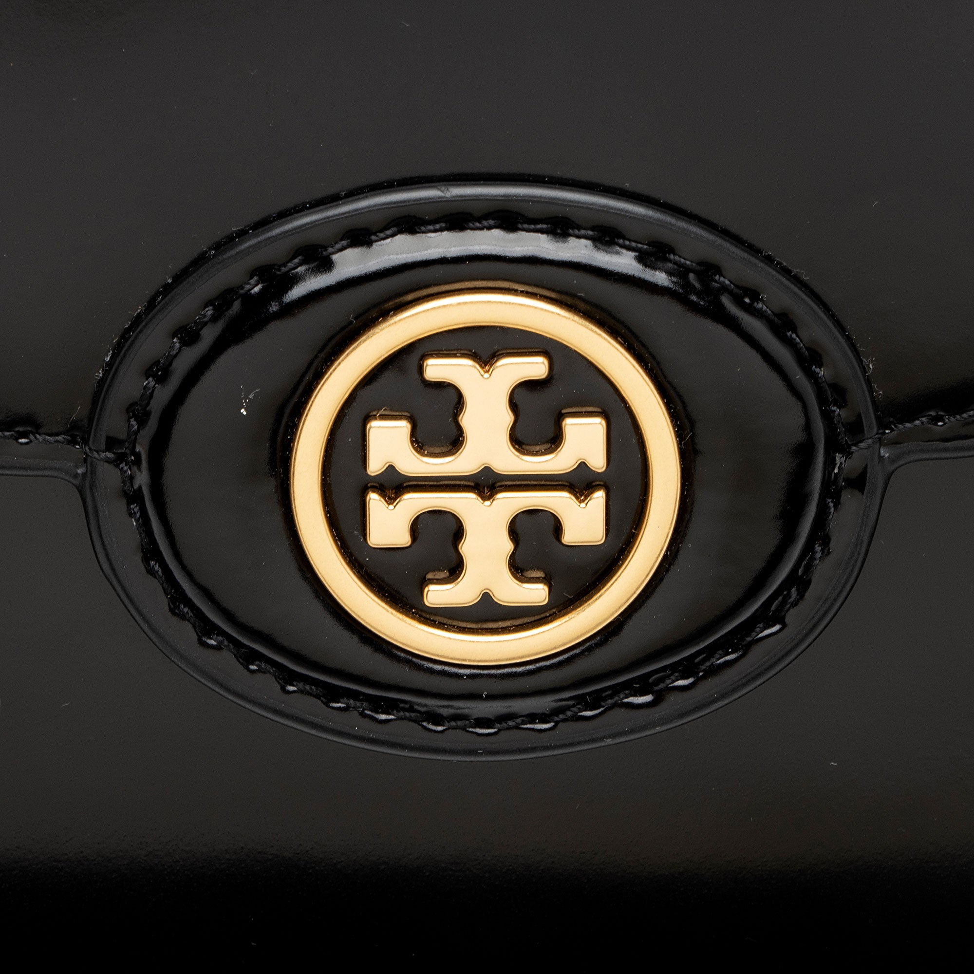 Tory Burch Patent Leather Robinson Shoulder Bag