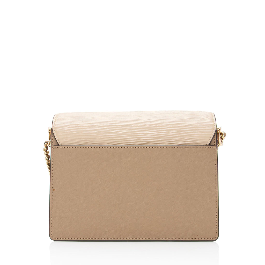 Tory Burch Patent Saffiano Leather Robinson Shoulder Bag