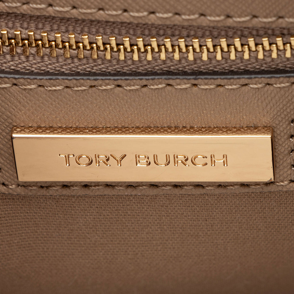 Tory Burch Patent Saffiano Leather Robinson Shoulder Bag