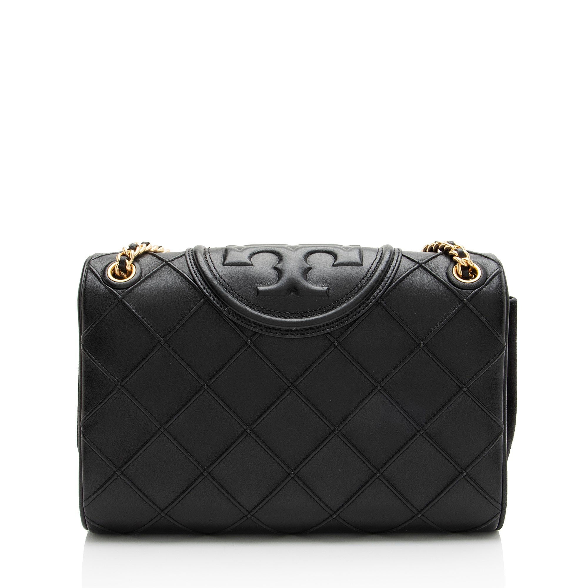 Tory Burch Quilted Leather Fleming Soft Medium Shoulder Bag