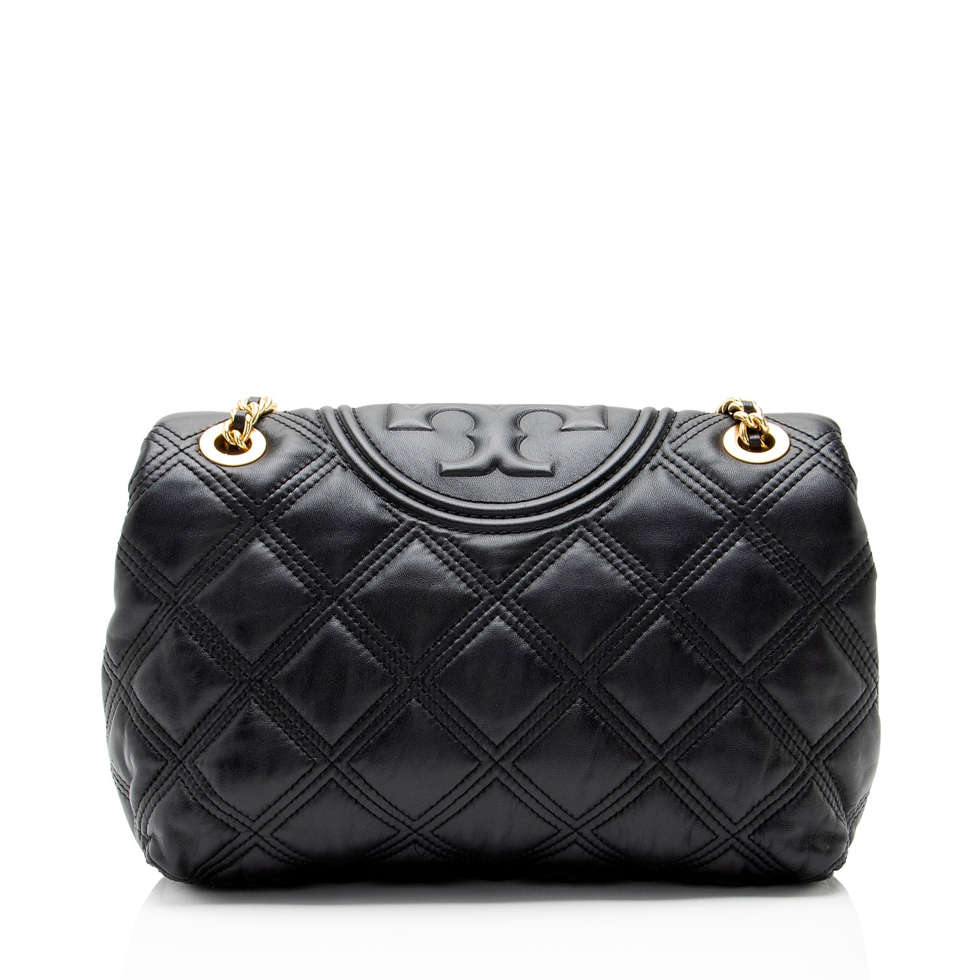 Tory Burch Quilted Leather Fleming Soft Shoulder Bag