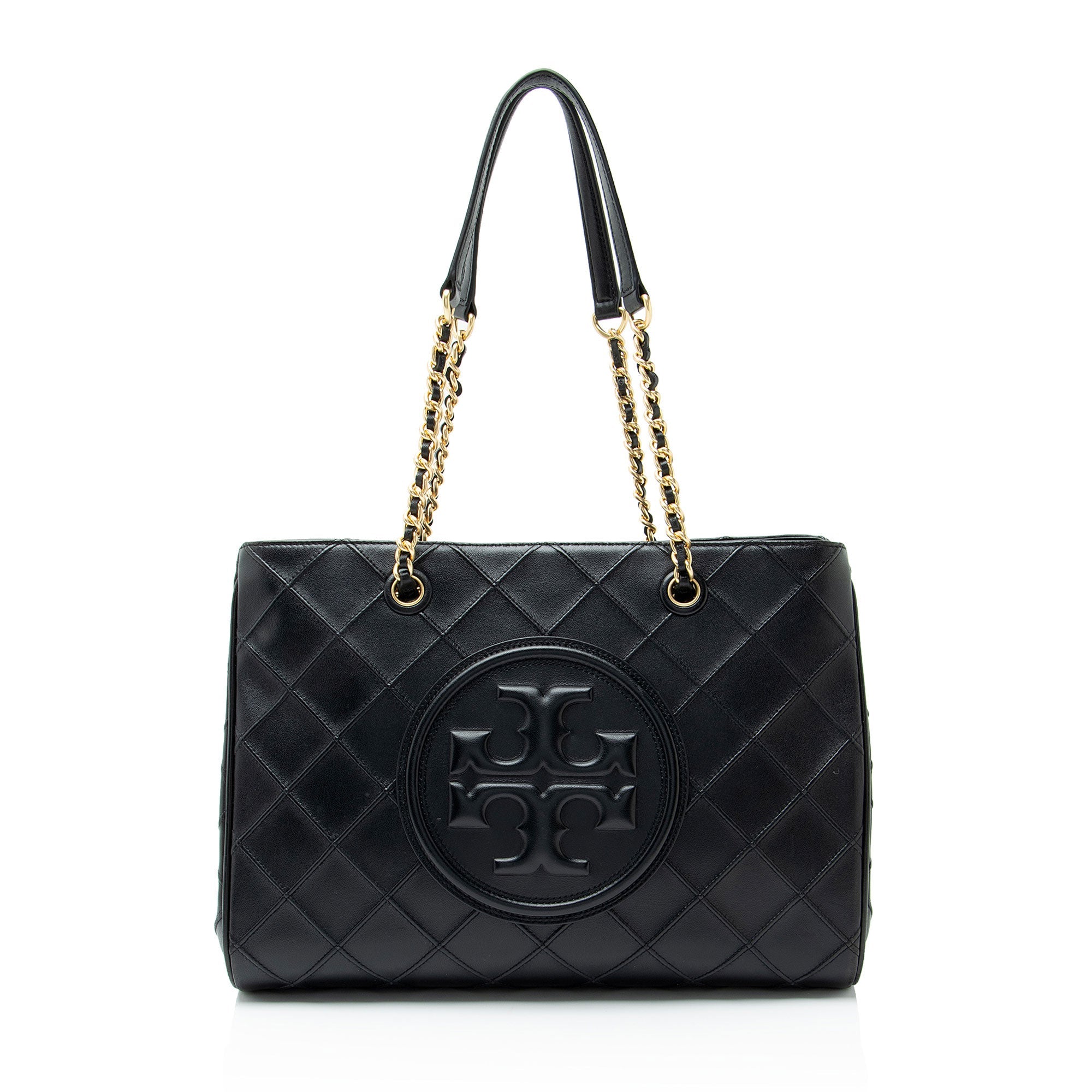Tory Burch Quilted Leather Fleming Soft Tote