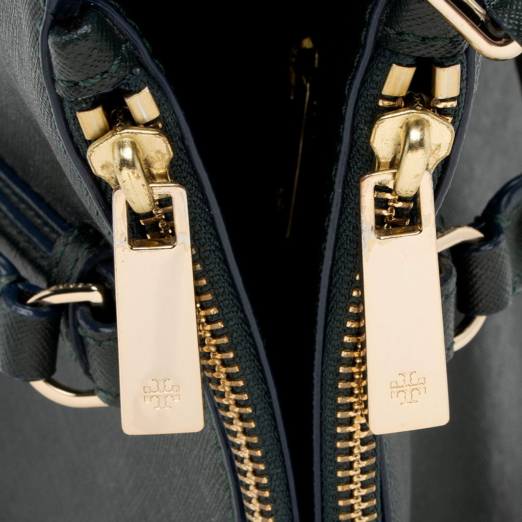 Tory Burch Saffiano Robinson Small Multi Tote