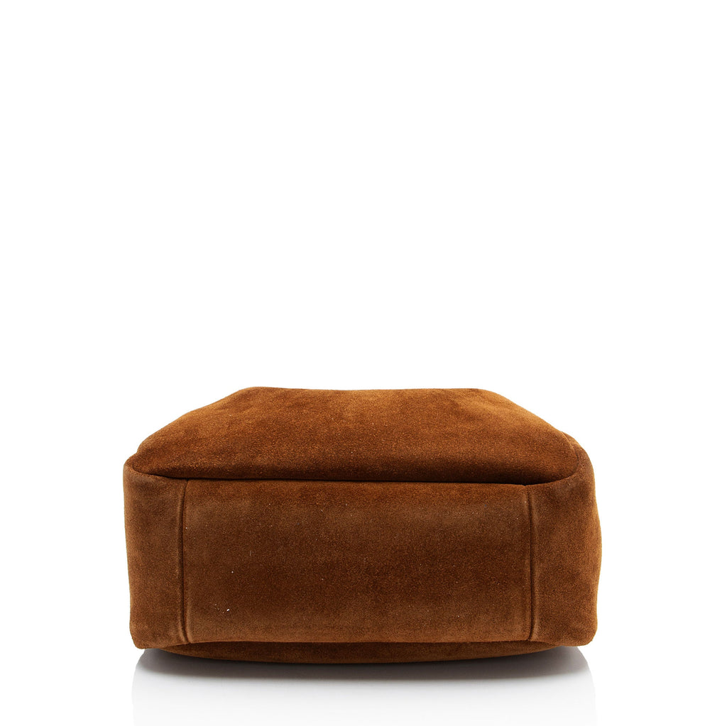 Tory Burch Suede Romy Bucket Bag