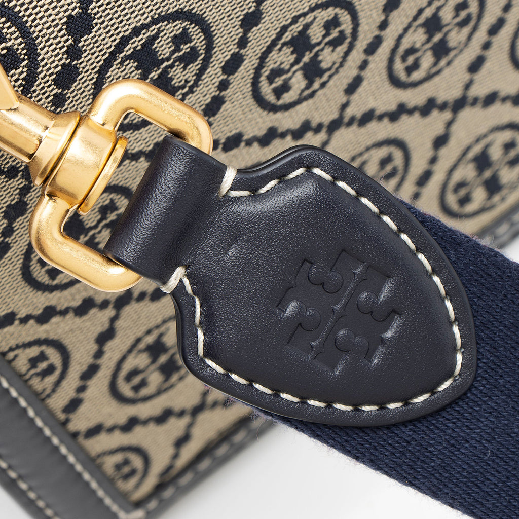 Tory Burch T Monogram Canvas Medium Crossbody