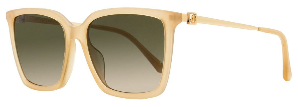 Jimmy Choo Square Sunglasses Totta /G FWMHA Nude/Gold 56mm Nude Gold