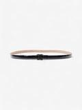 Chanel CC Belt Black Patent Leather 95cm / 38"