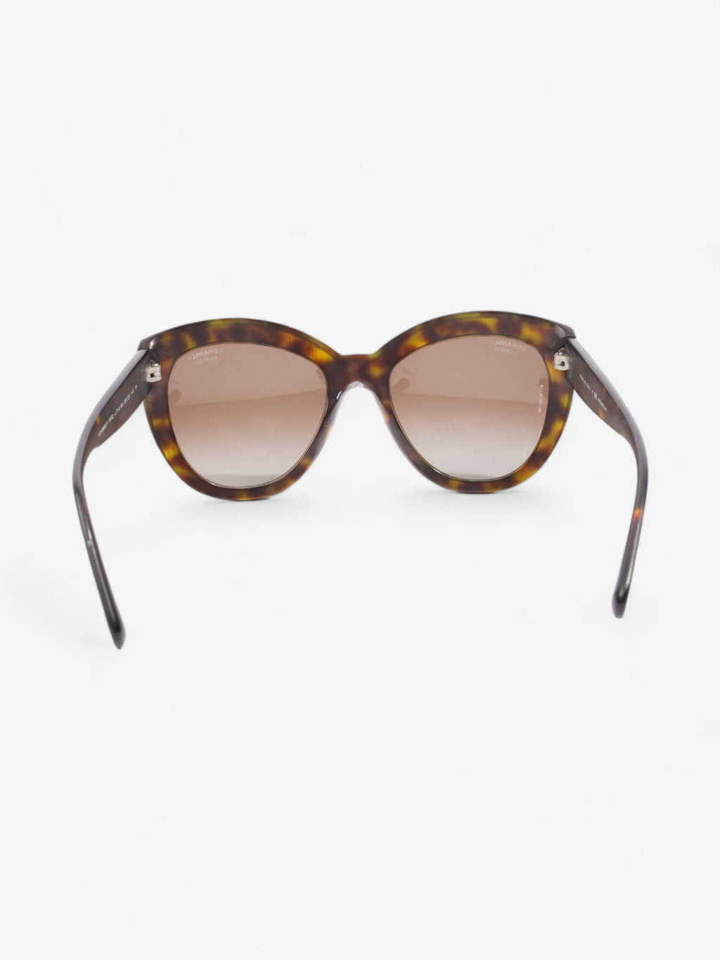 Chanel Oversized Polarized Sunglasses Black Acetate 140mm