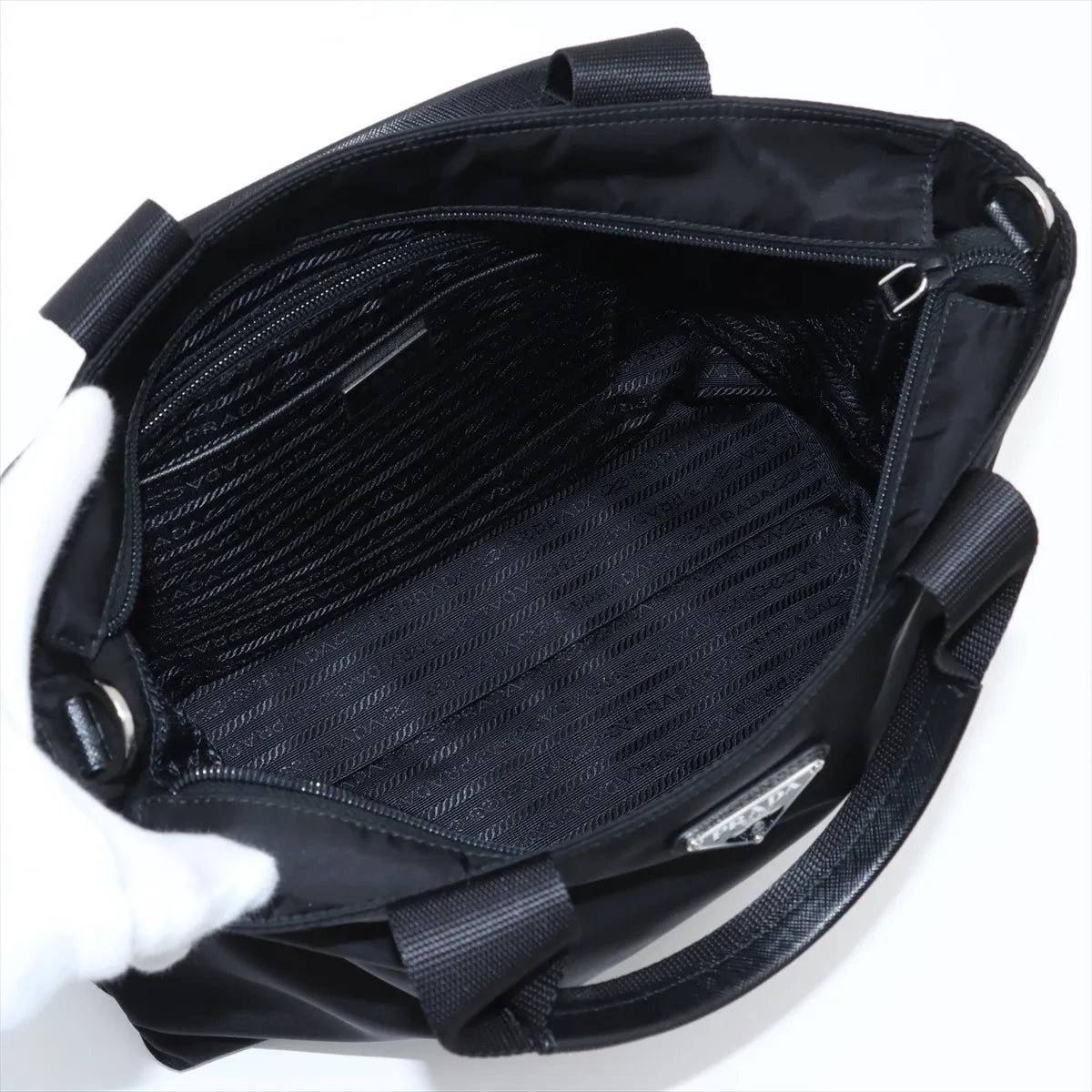 Prada Black Re-Nylon Shopping Bag [Clearance Sale]