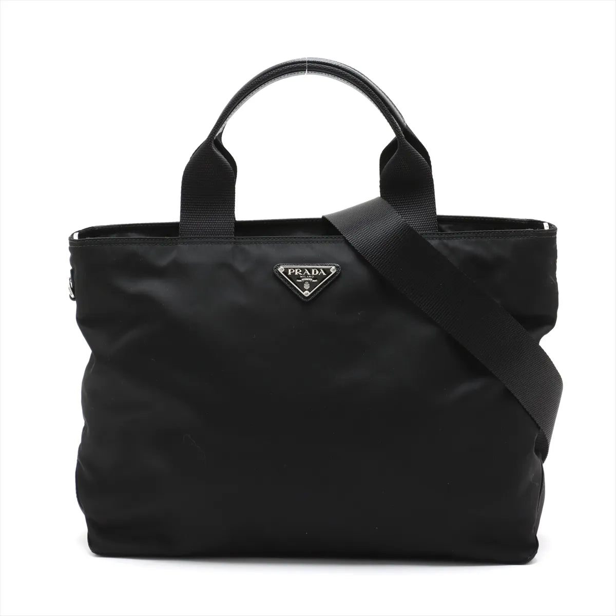 Prada Black Re-Nylon Shopping Bag [Clearance Sale]
