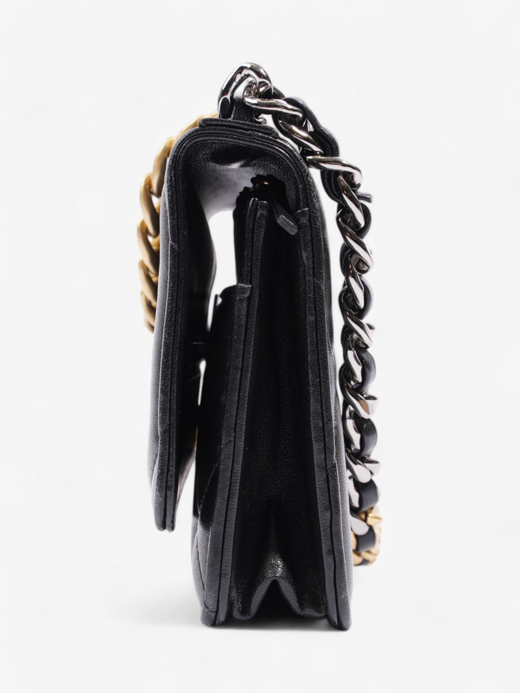 Chanel Wallet on Chain Black Lambskin Leather 19