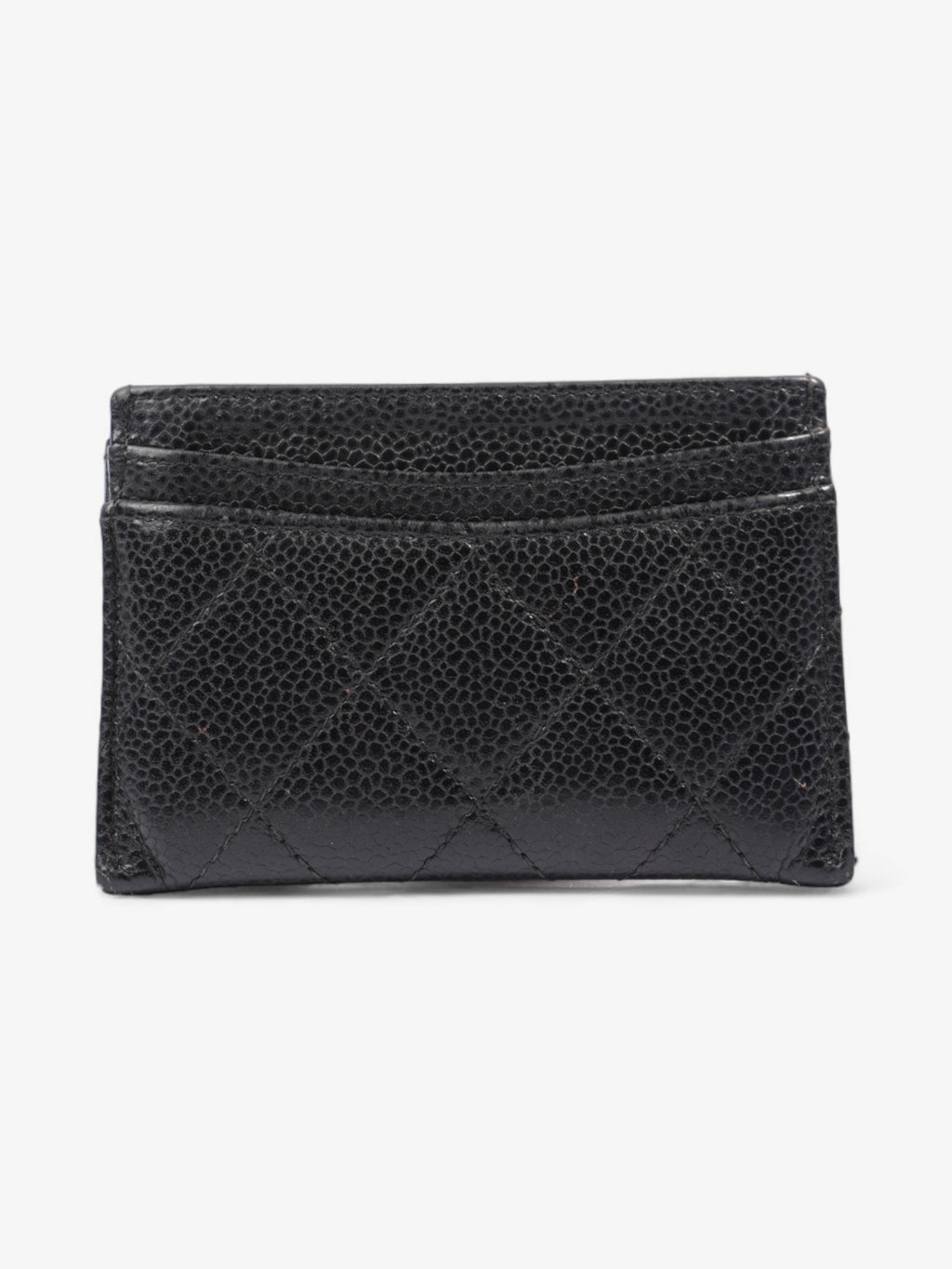 Chanel Classic Card Holder Black Caviar Leather