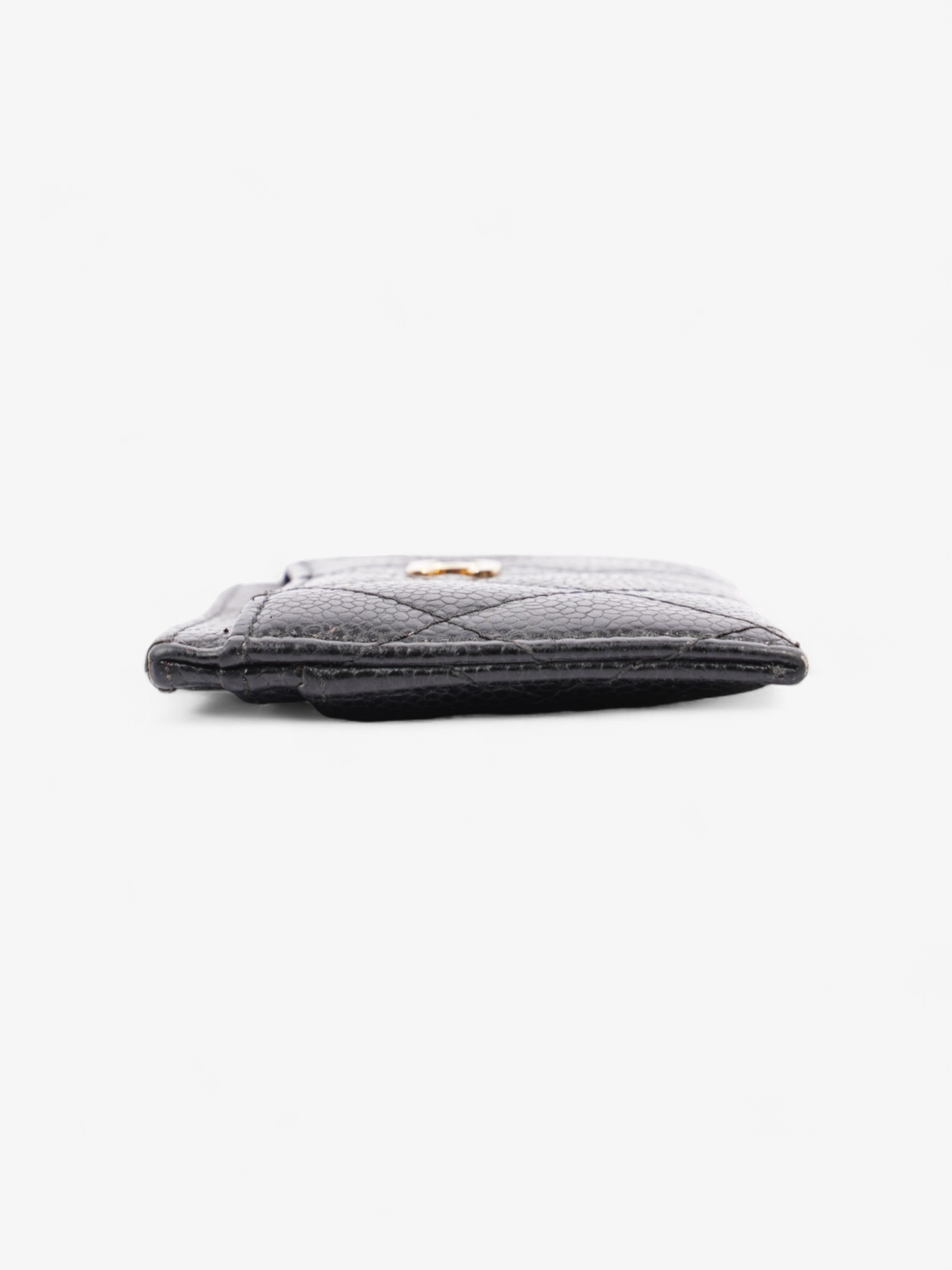 Chanel Classic Card Holder Black Caviar Leather