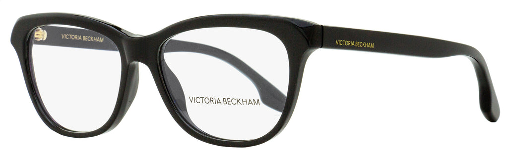 Victoria Beckham Rectangular Eyeglasses VB2607 001 Black 55mm Black