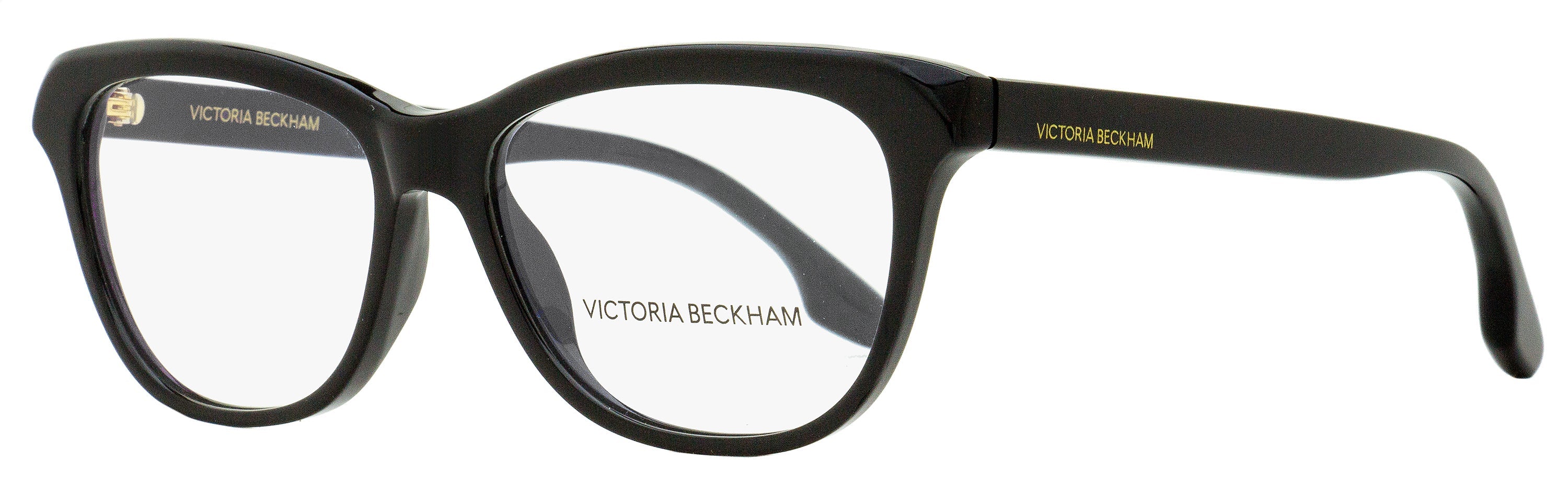 Victoria Beckham Rectangular Eyeglasses VB2607 001 Black 55mm Black