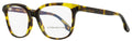 Victoria Beckham Square Eyeglasses VB2608 341 Green Tortoise 54mm Green Tortoise