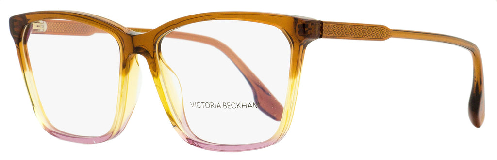 Victoria Beckham Rectangular Eyeglasses VB2614 241 Caramel/Pink 57mm Caramel Pink