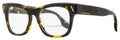 Victoria Beckham Rectangular Eyeglasses VB2634 418 Havana Blue 51mm Havana Blue