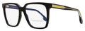 Victoria Beckham Large Square Eyeglasses VB2669 001 Black 55mm Black