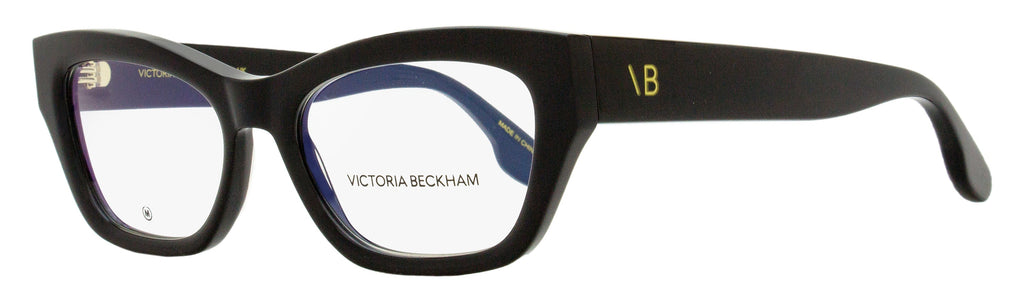 Victoria Beckham Modified Rectangle Eyeglasses VB2675 001 Black 53mm Black