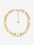 Christian Dior 30 Montaigne Choker Gold Base Metal 30cm