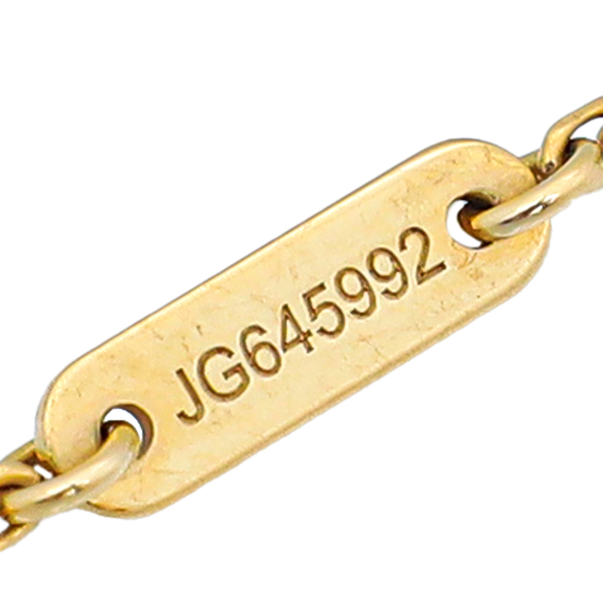 Van Cleef & Arpels 18K Yellow Gold Sweet Alhambra MOP Bracelet