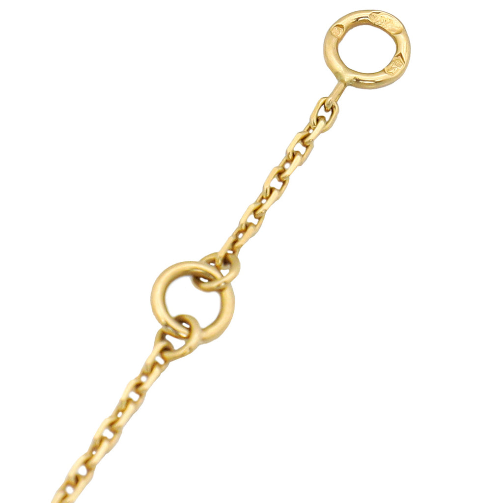 Van Cleef & Arpels 18K Yellow Gold Sweet Alhambra MOP Bracelet