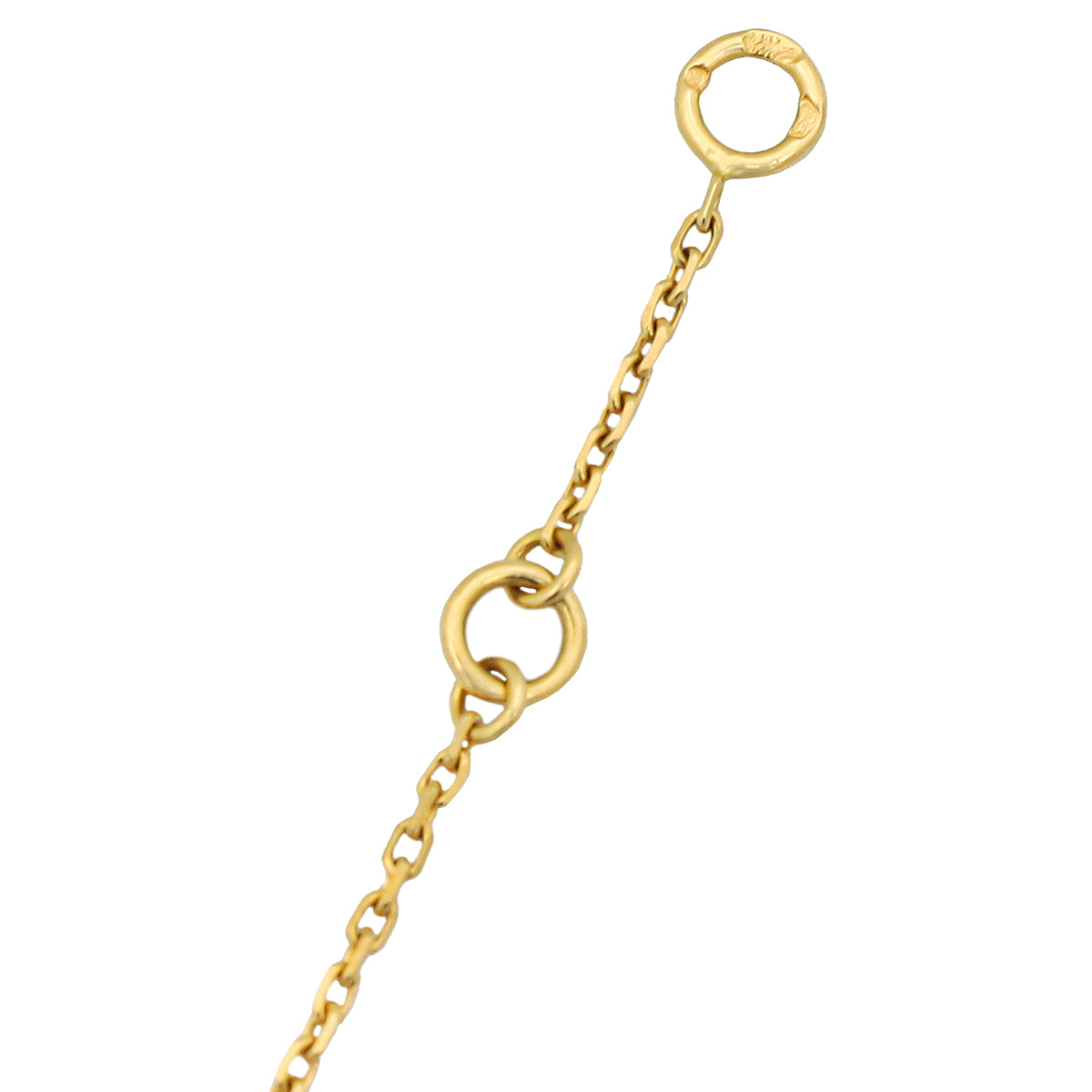 Van Cleef & Arpels 18K Yellow Gold Sweet Alhambra MOP Bracelet