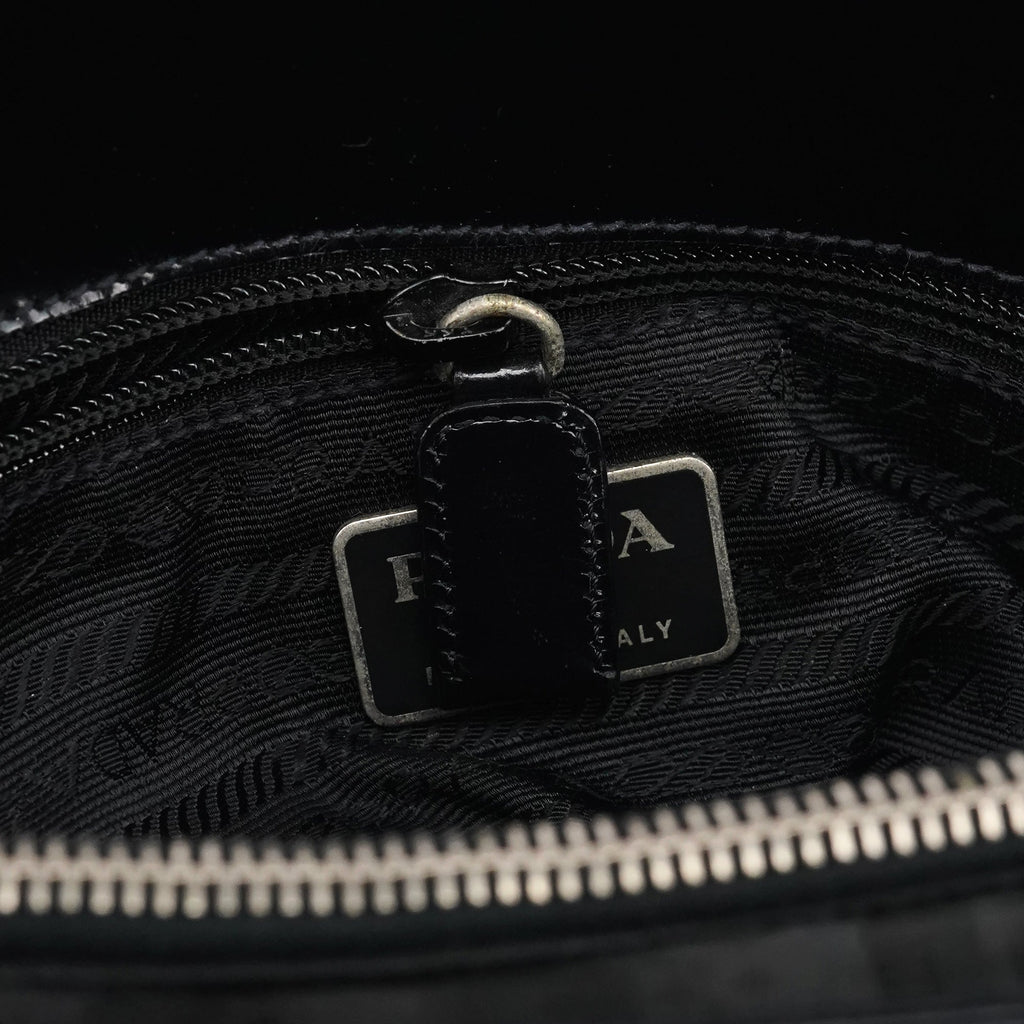 1995 Black Spazzolato Sport Tote Bag