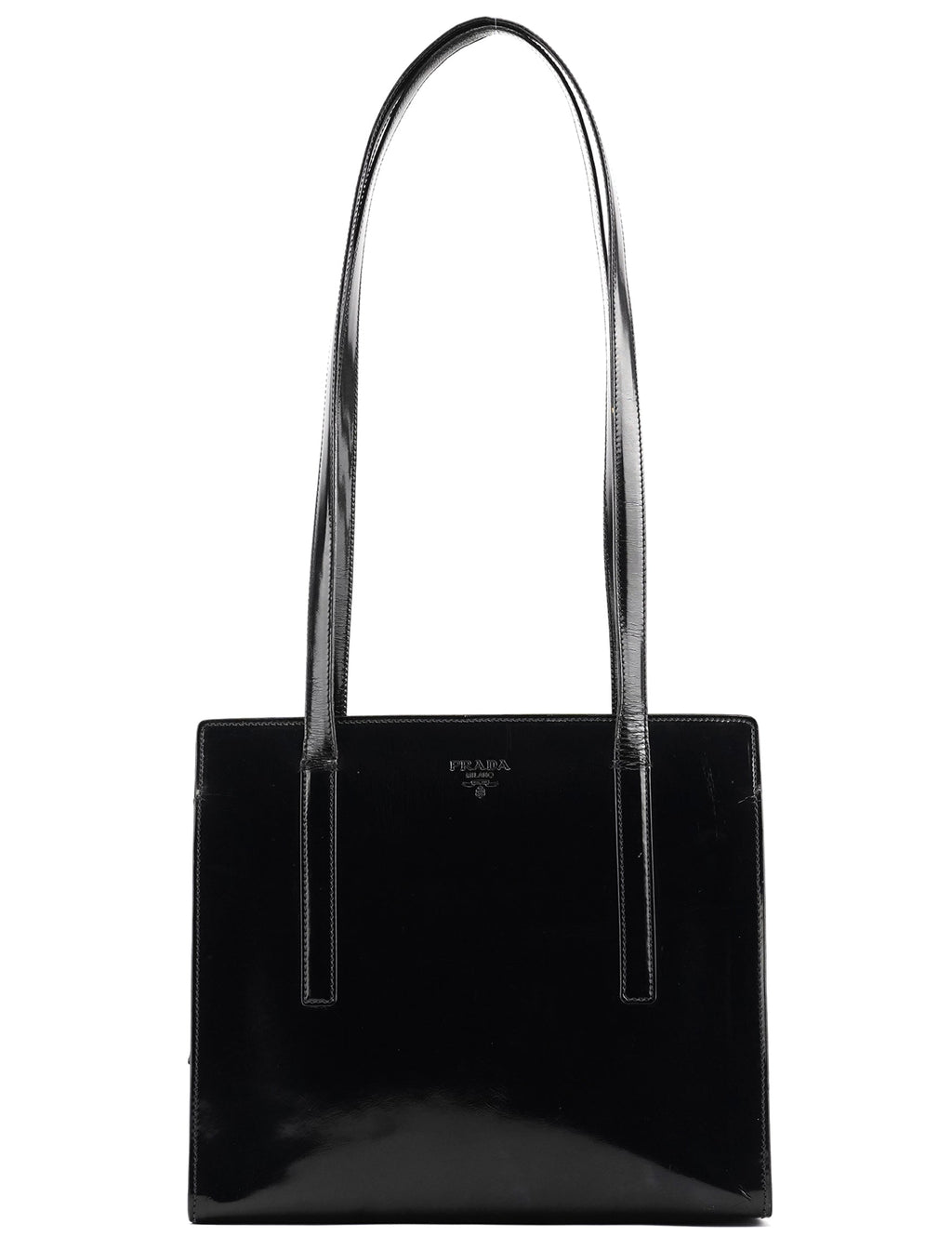 1995 Black Spazzolato Sport Tote Bag