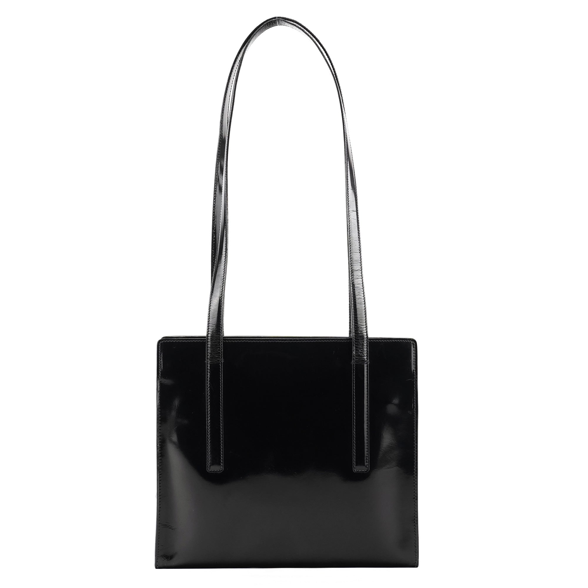 1995 Black Spazzolato Sport Tote Bag
