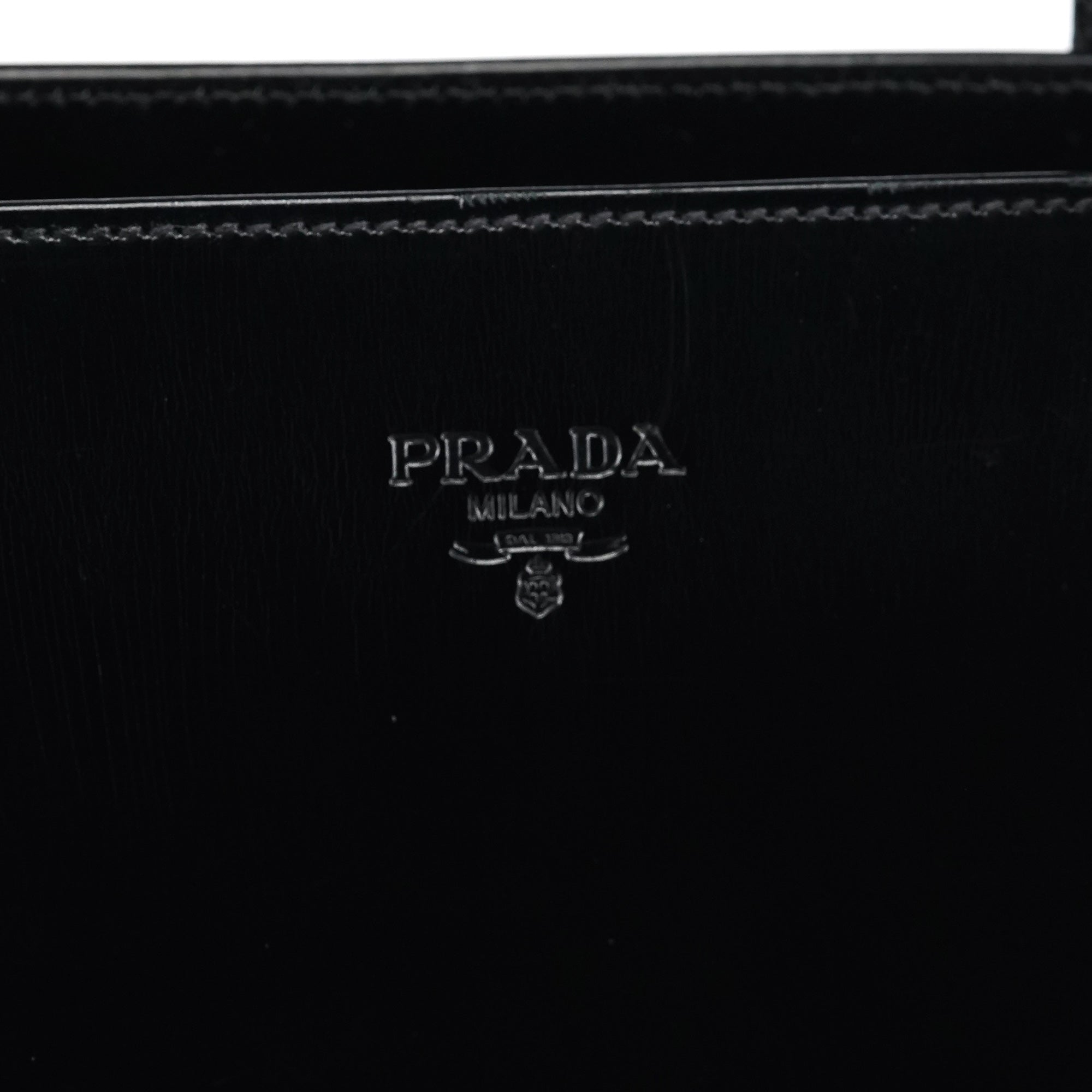 1995 Black Spazzolato Sport Tote Bag