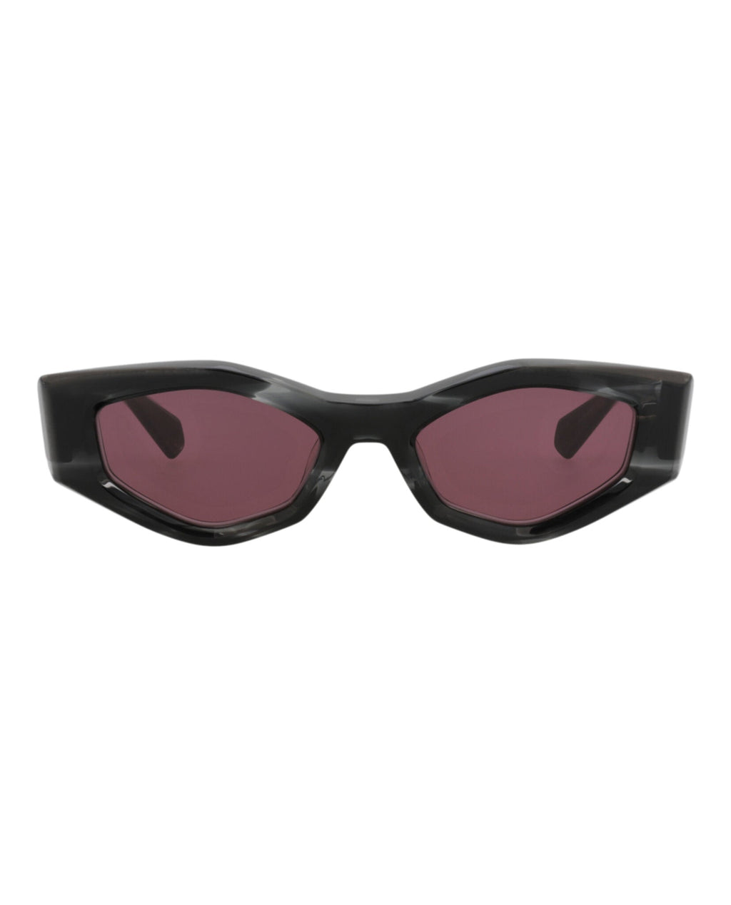 Valentino Unisex Cat Eye Black-Black-Bordeaux Fashion Designer Eyewear