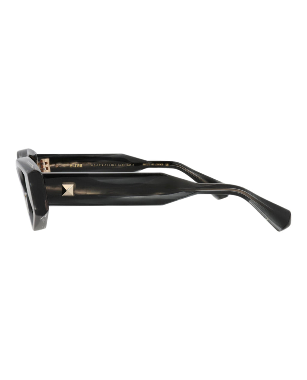 Valentino Unisex Cat Eye Black-Black-Bordeaux Fashion Designer Eyewear