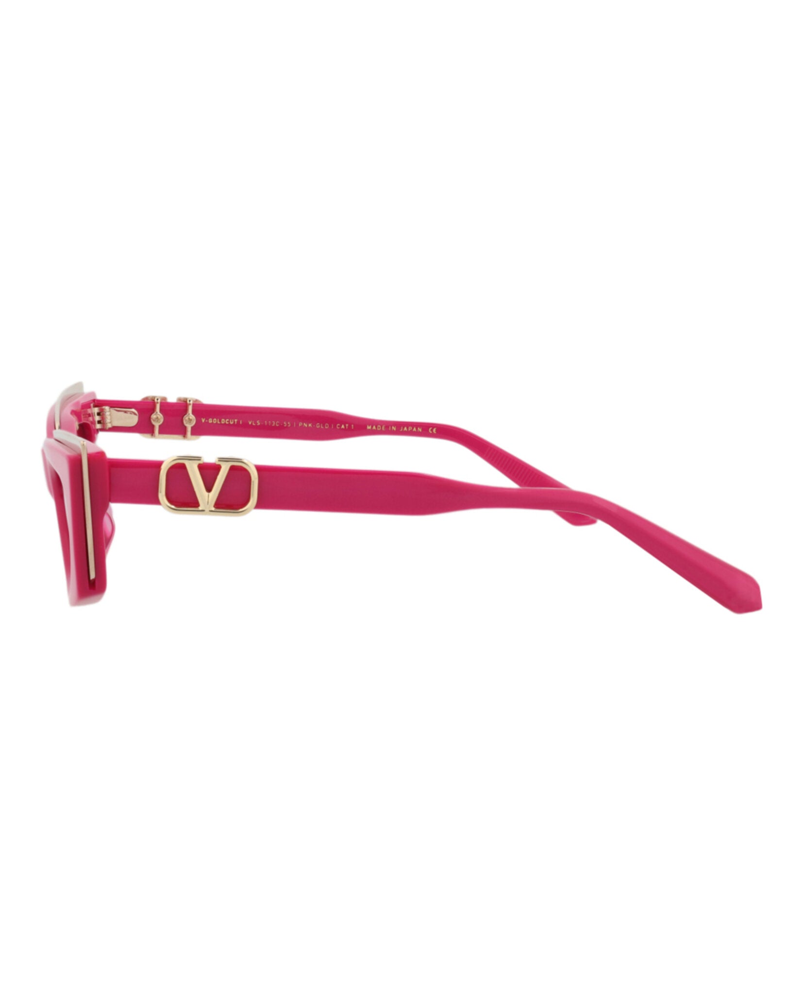 Valentino Womens Cat Eye Pink Pink Pink Fashion Designer Eyewear