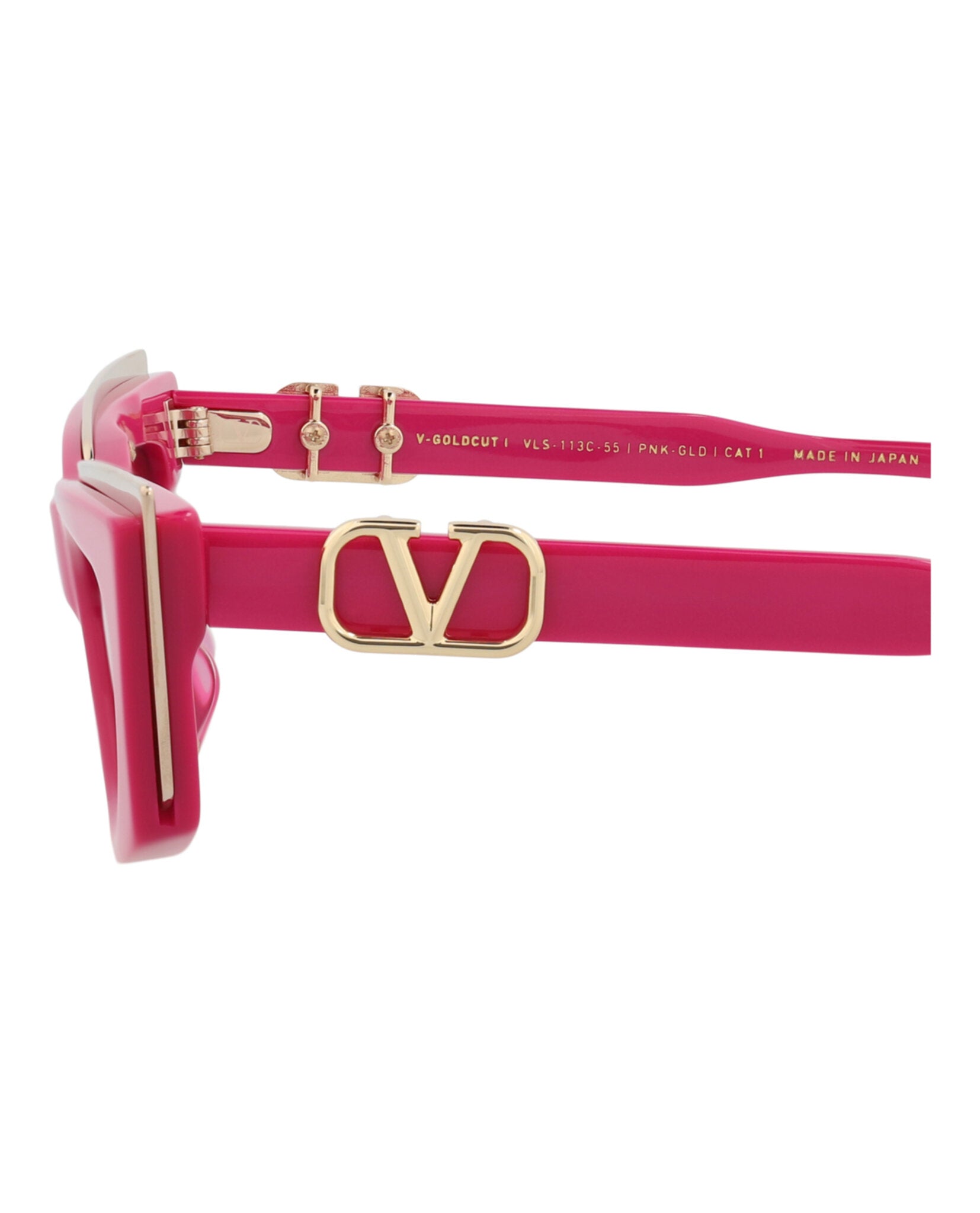 Valentino Womens Cat Eye Pink Pink Pink Fashion Designer Eyewear