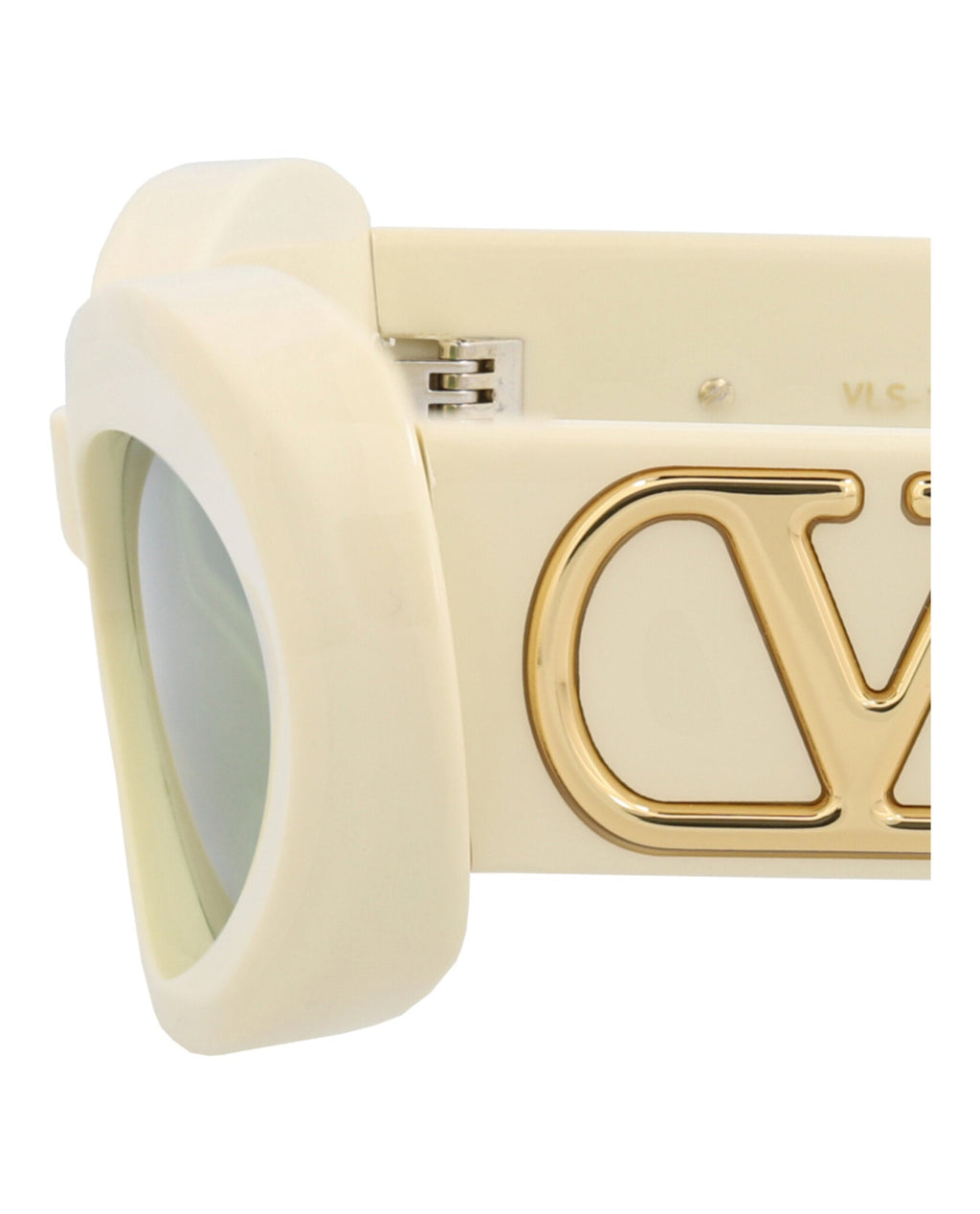 Valentino Womens Round/Oval Ivory Ivory Green Fashion Designer Eyewear