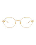 Valentino Womens Round/Oval Gold Gold Transparent Fashion Designer Eyewear