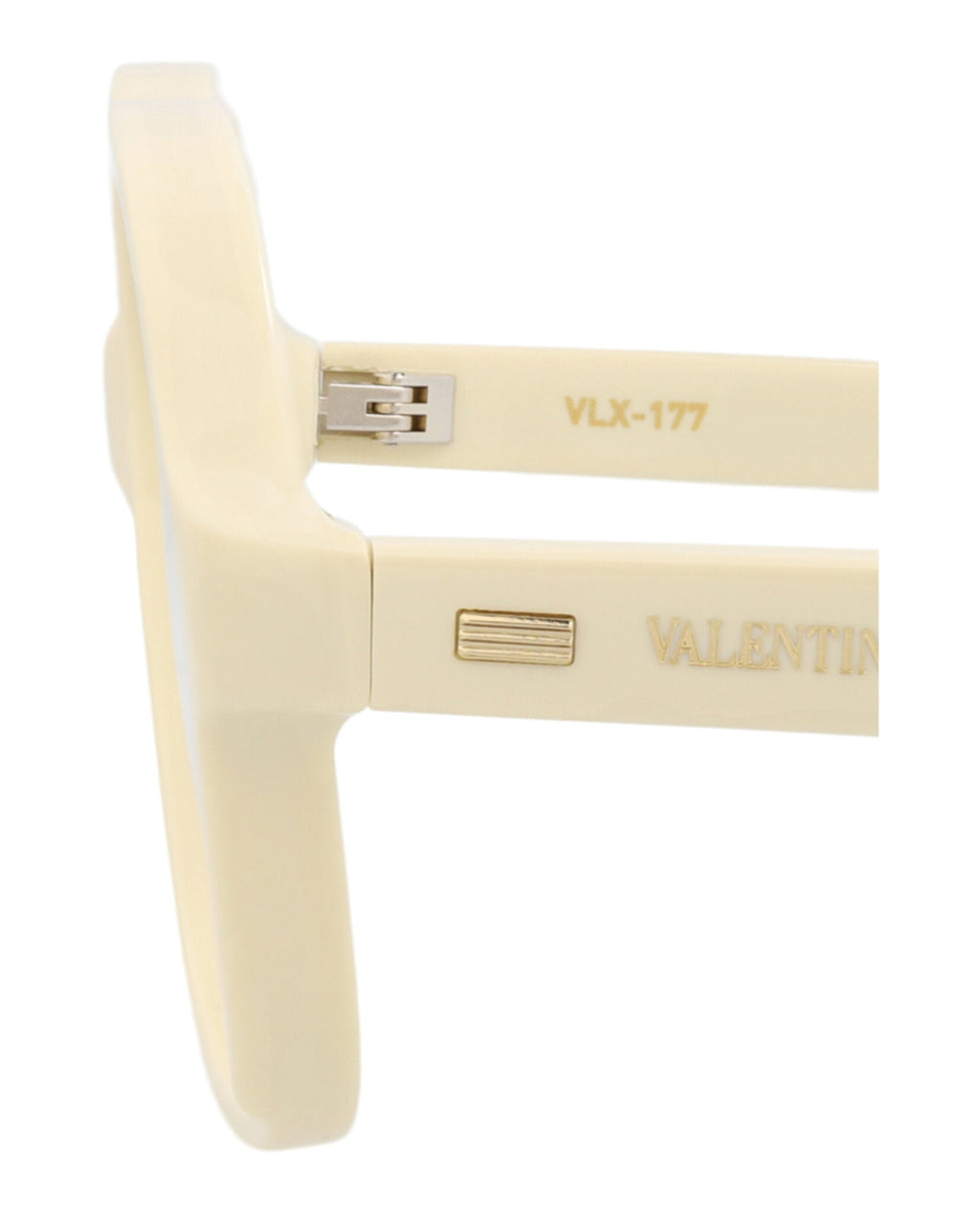 Valentino Unisex Round/Oval Ivory Ivory Transparent Fashion Designer Eyewear