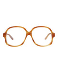 Valentino Unisex Round/Oval Havana Havana Transparent Fashion Designer Eyewear