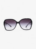 Chanel CC Sunglasses Black Acetate 135mm