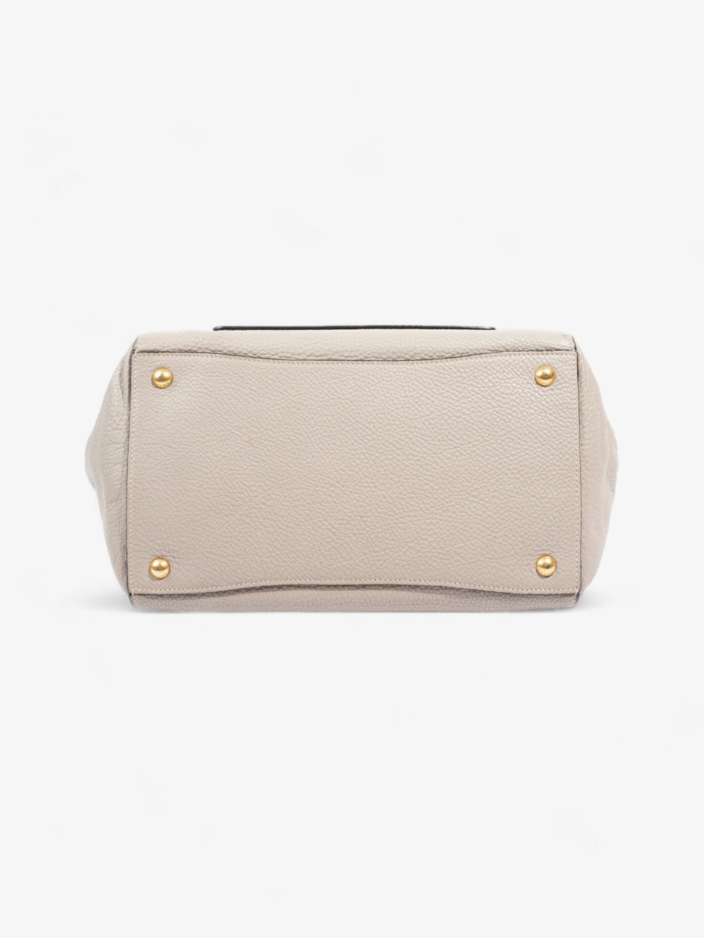 Prada Shopping Tote Grey Leather