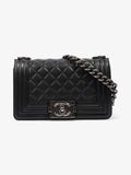Chanel Boy Bag Black Leather Small